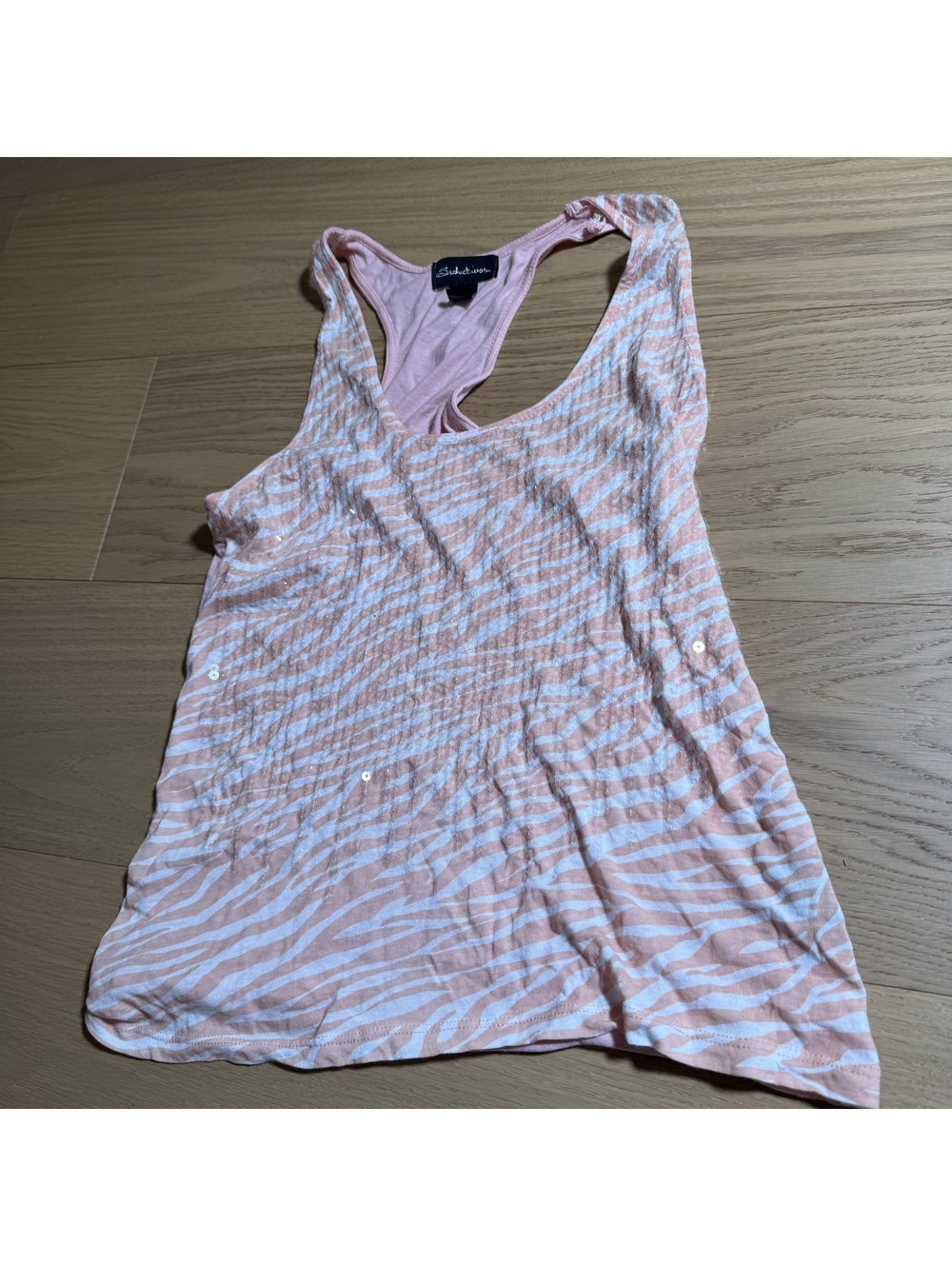 Seductions Women's Pink Tank Top – Size L